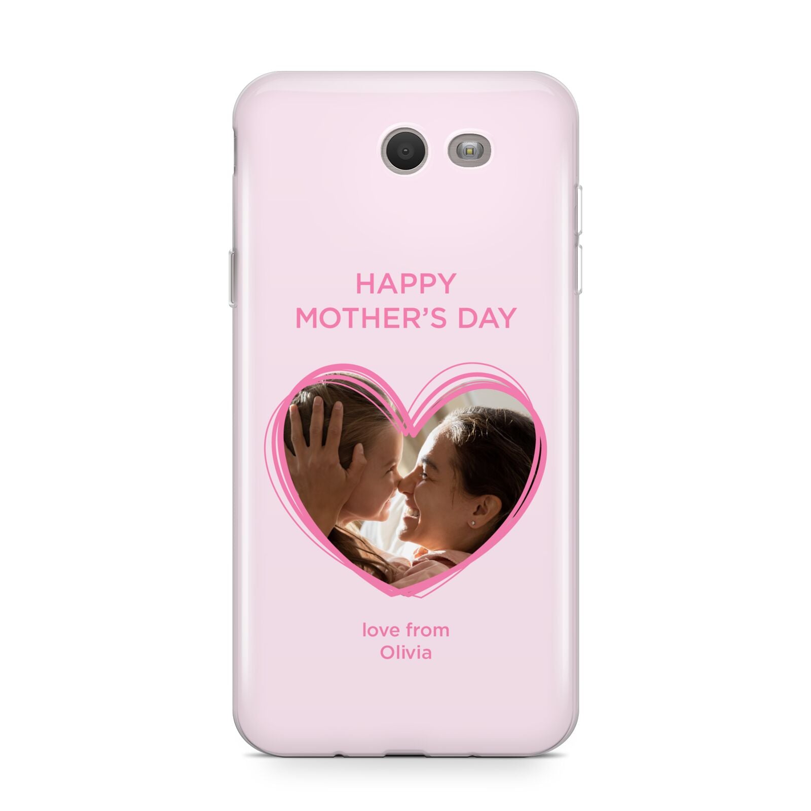 Personalised Mothers Day Photo Name Samsung Galaxy J7 2017 Case