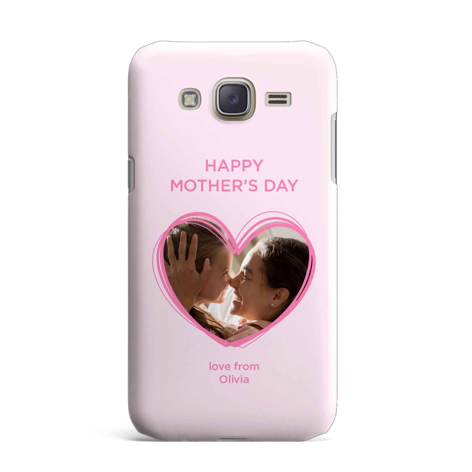 Personalised Mothers Day Photo Name Samsung Galaxy J7 Case