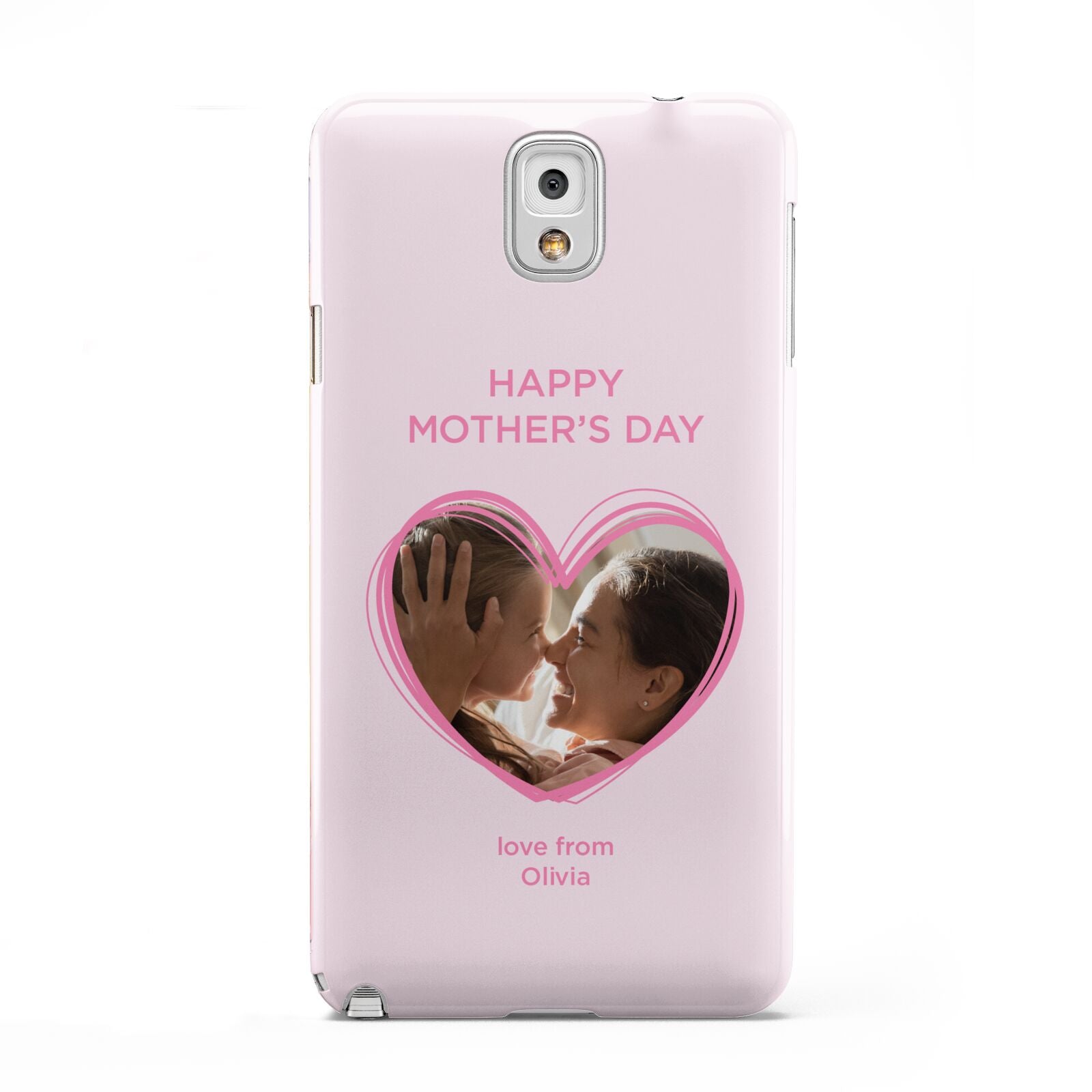 Personalised Mothers Day Photo Name Samsung Galaxy Note 3 Case