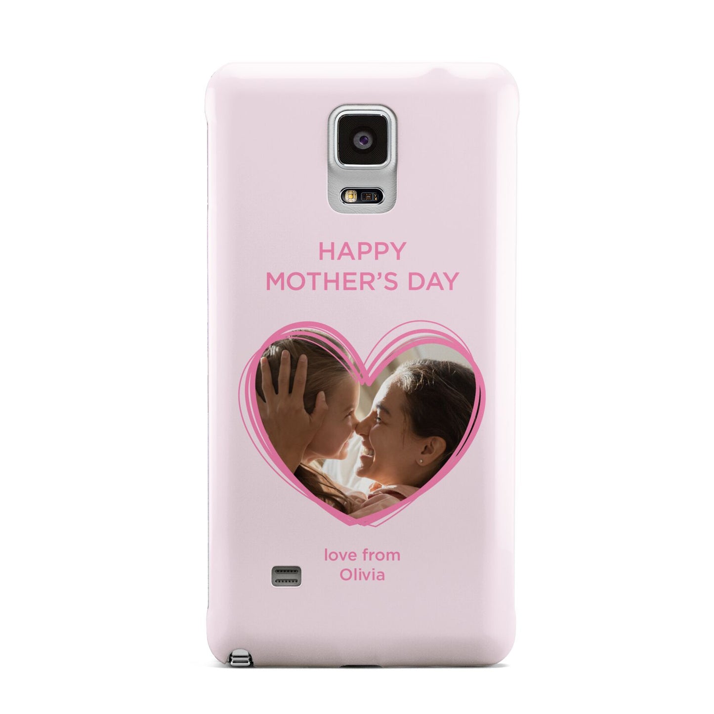 Personalised Mothers Day Photo Name Samsung Galaxy Note 4 Case