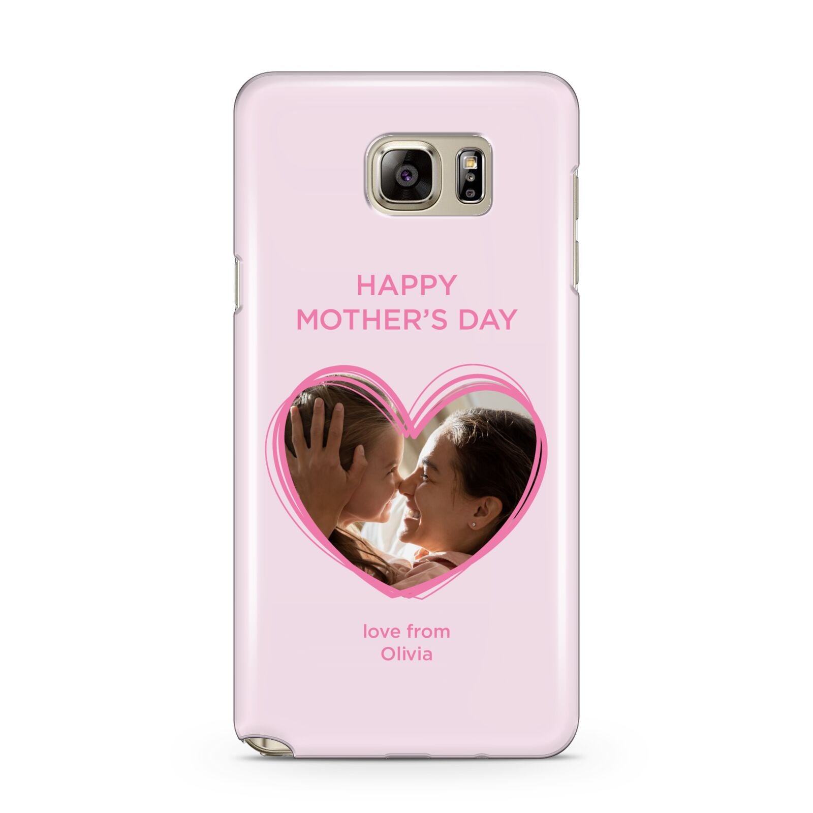 Personalised Mothers Day Photo Name Samsung Galaxy Note 5 Case