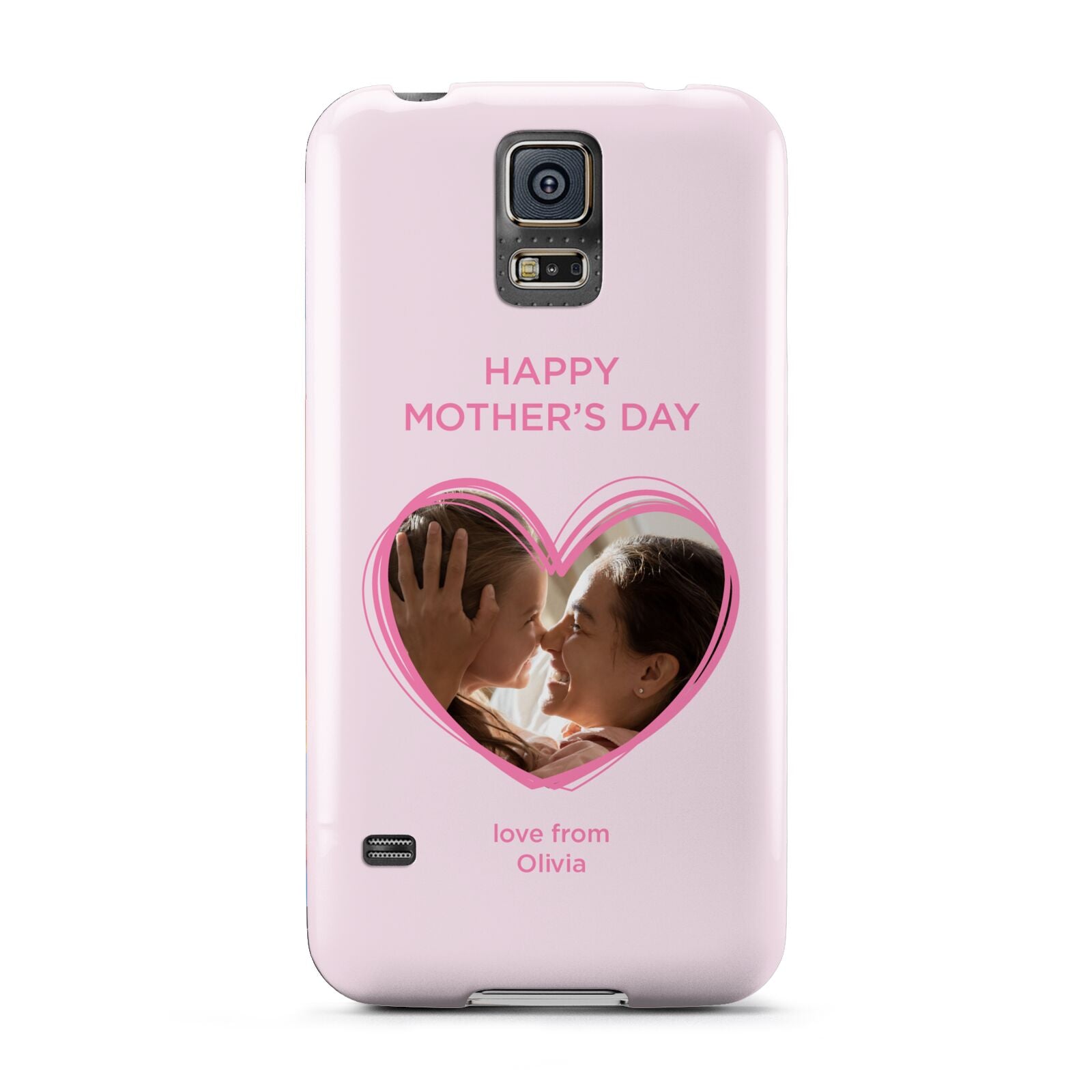 Personalised Mothers Day Photo Name Samsung Galaxy S5 Case