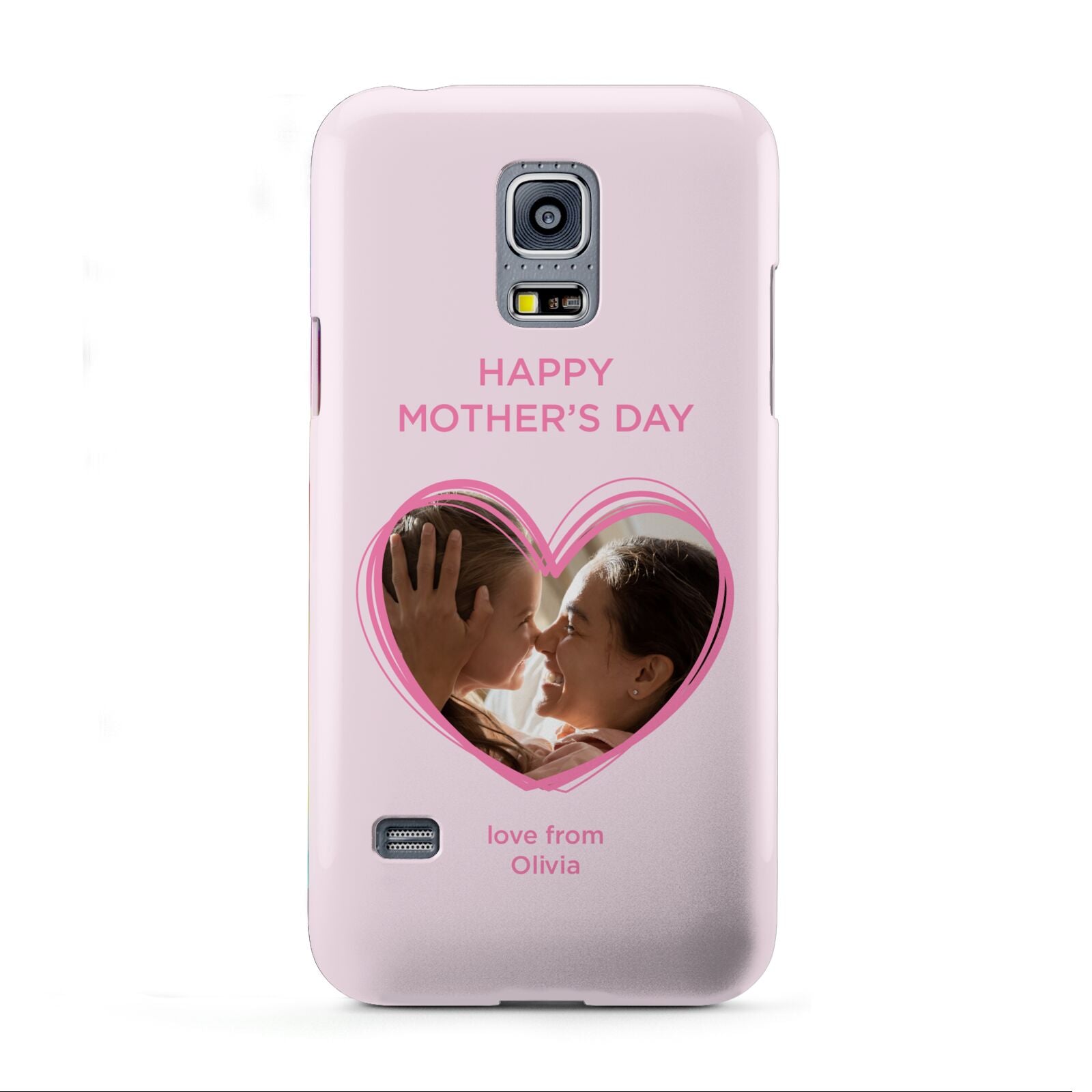 Personalised Mothers Day Photo Name Samsung Galaxy S5 Mini Case