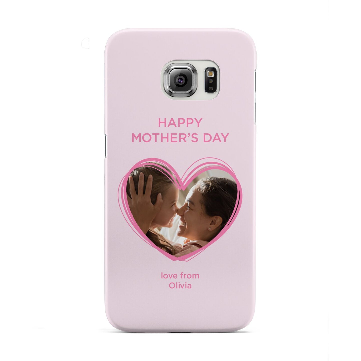 Personalised Mothers Day Photo Name Samsung Galaxy S6 Edge Case