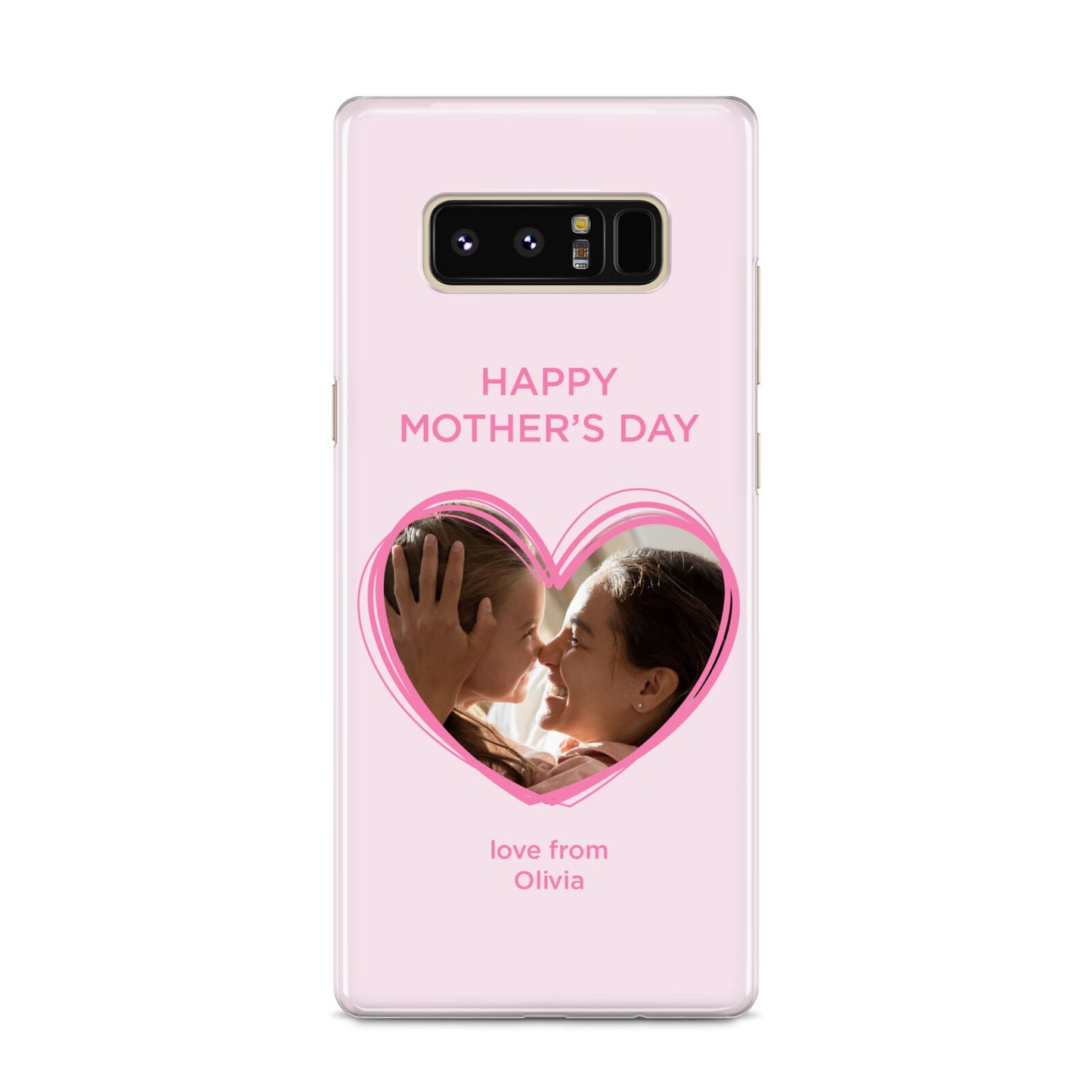 Personalised Mothers Day Photo Name Samsung Galaxy S8 Case