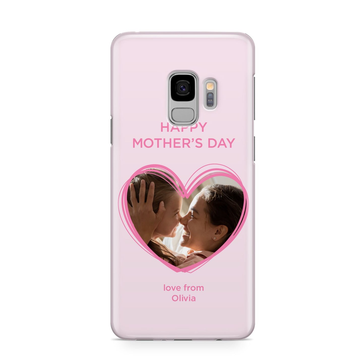 Personalised Mothers Day Photo Name Samsung Galaxy S9 Case