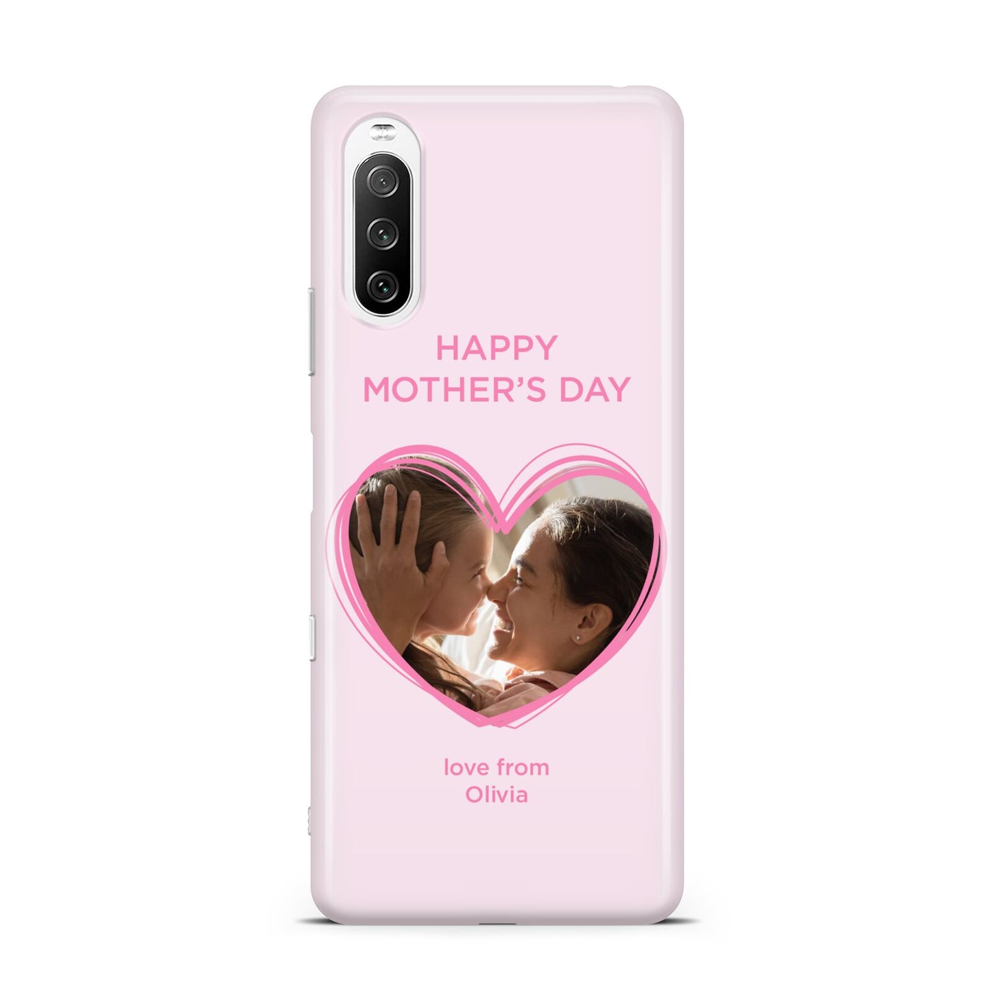 Personalised Mothers Day Photo Name Sony Xperia 10 III Case