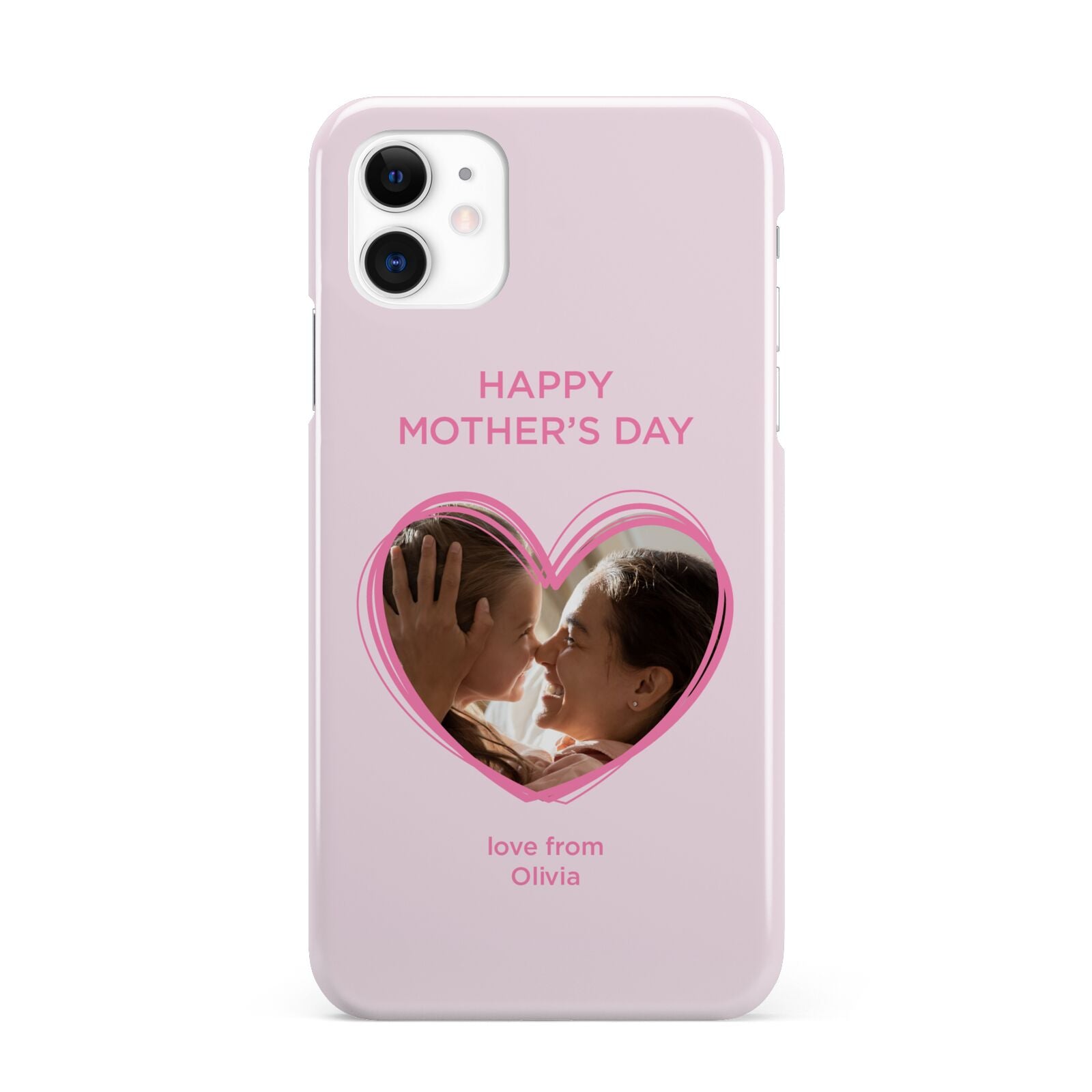 Personalised Mothers Day Photo Name iPhone 11 3D Snap Case