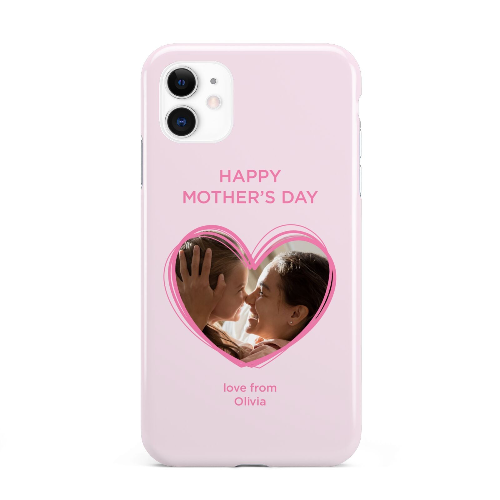 Personalised Mothers Day Photo Name iPhone 11 3D Tough Case