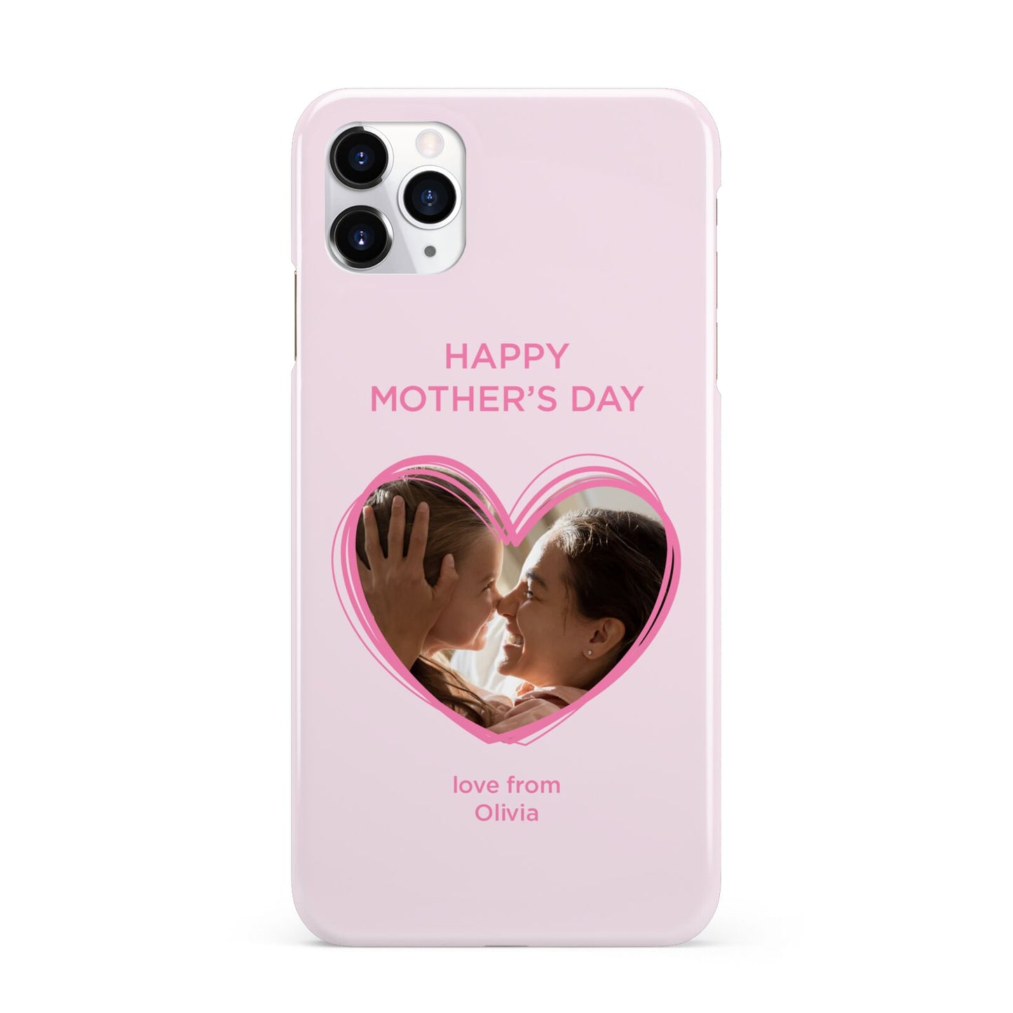 Personalised Mothers Day Photo Name iPhone 11 Pro Max 3D Snap Case