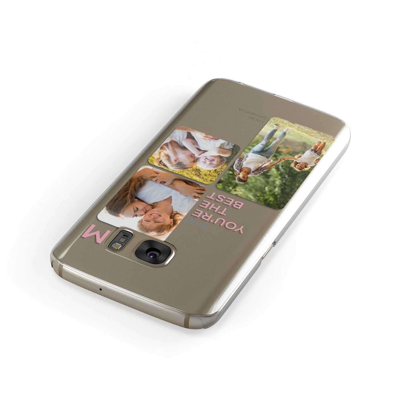 Personalised Mothers Day Samsung Galaxy Case Front Close Up