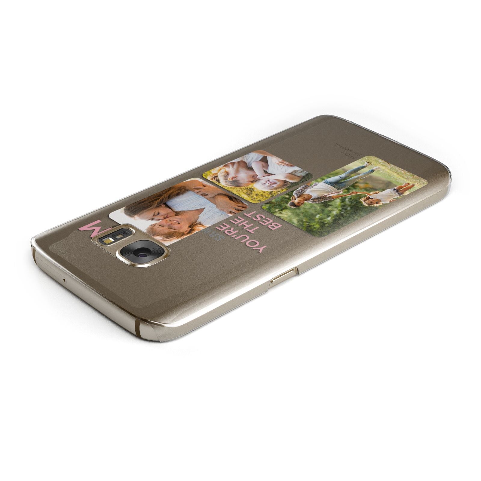 Personalised Mothers Day Samsung Galaxy Case Top Cutout