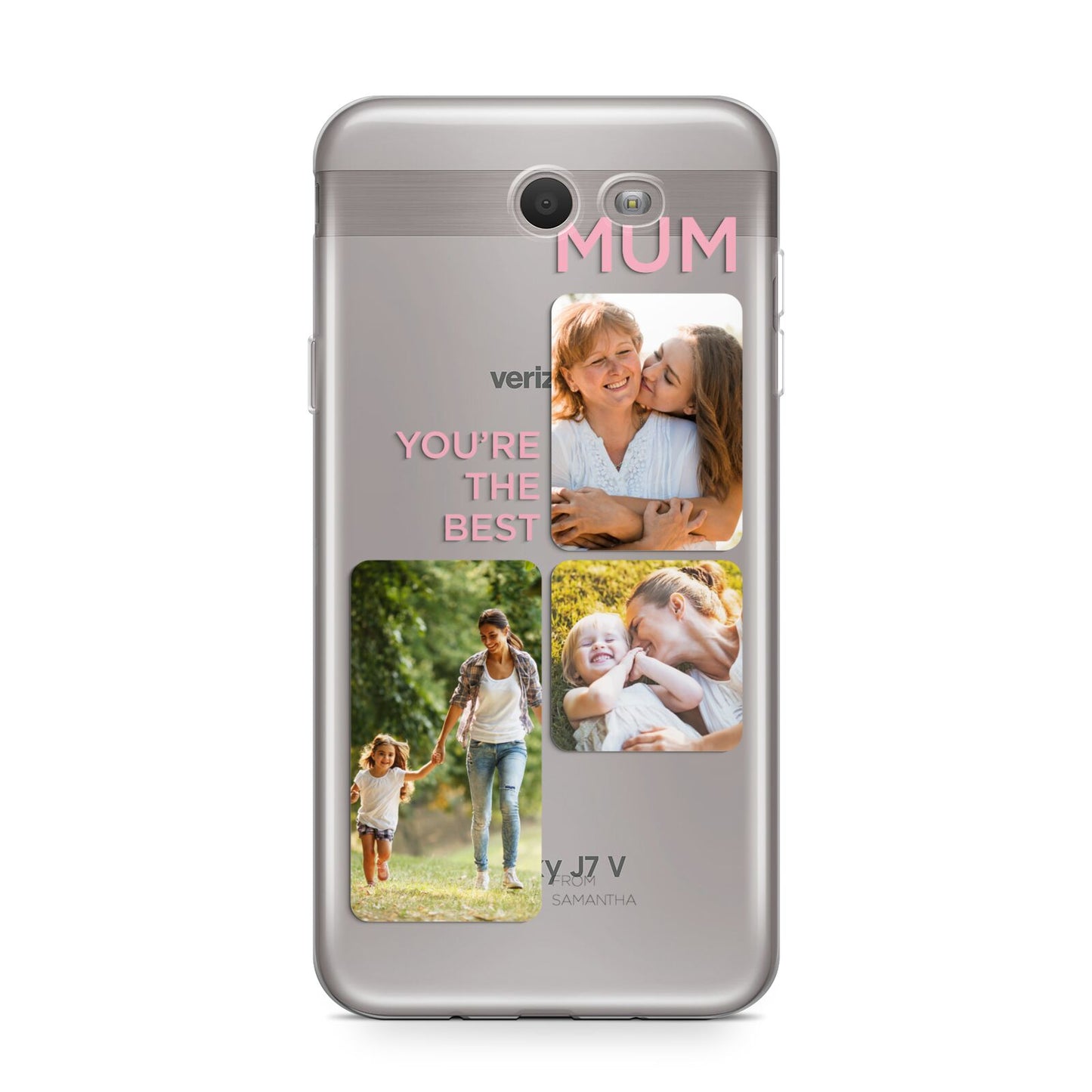 Personalised Mothers Day Samsung Galaxy J7 2017 Case