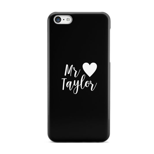 Personalised Mr Apple iPhone 5c Case