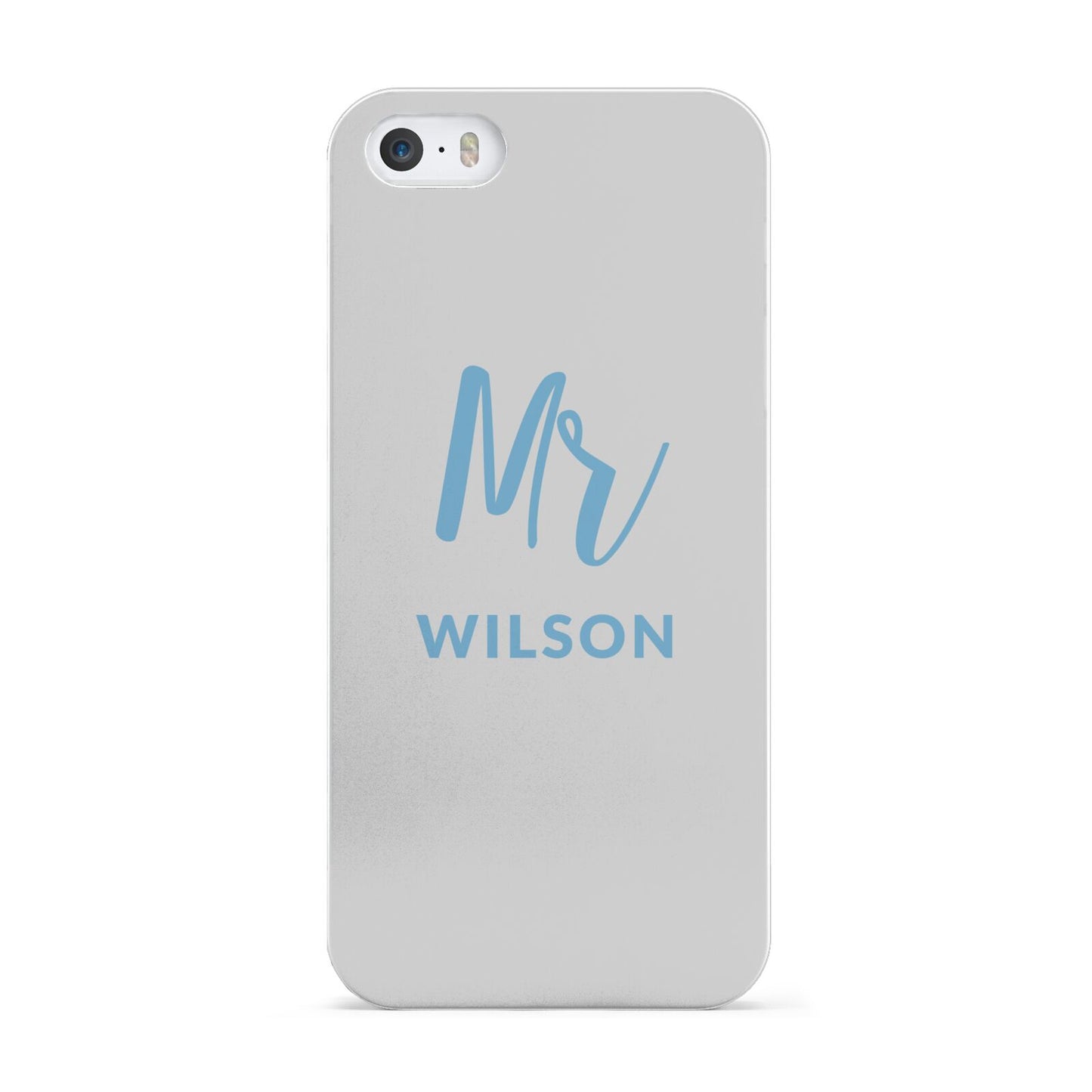 Personalised Mr Couple Apple iPhone 5 Case