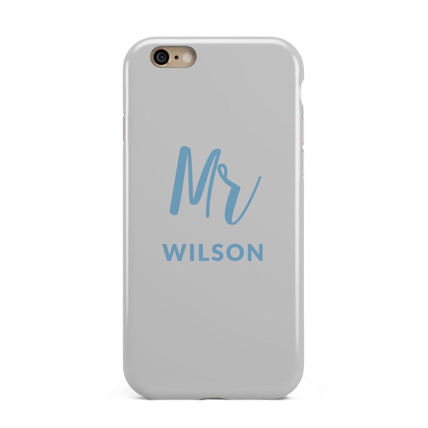 Personalised Mr Couple Apple iPhone 6 3D Tough Case