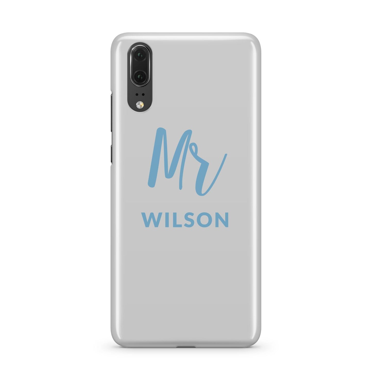 Personalised Mr Couple Huawei P20 Phone Case