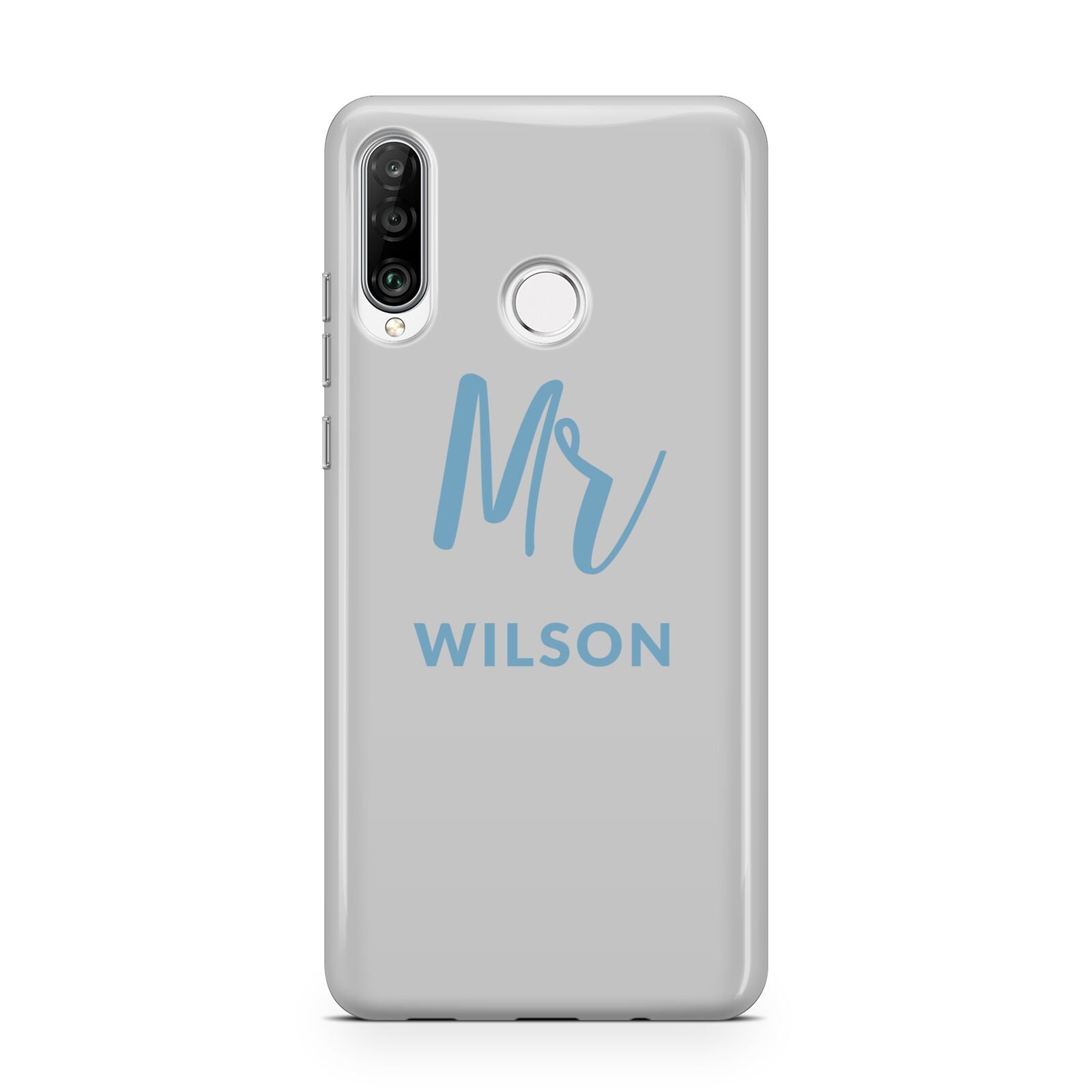 Personalised Mr Couple Huawei P30 Lite Phone Case