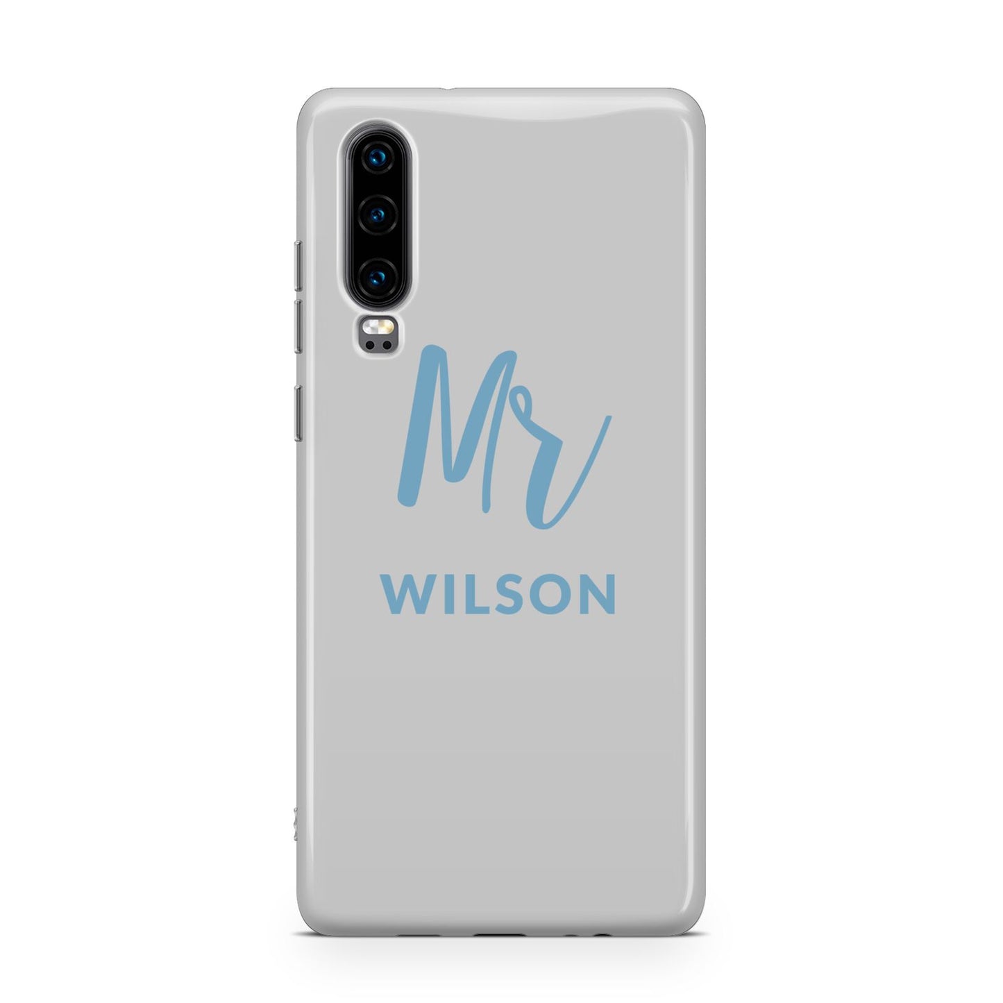 Personalised Mr Couple Huawei P30 Phone Case