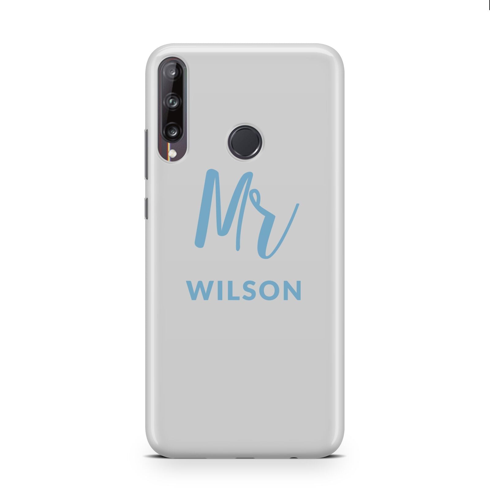 Personalised Mr Couple Huawei P40 Lite E Phone Case