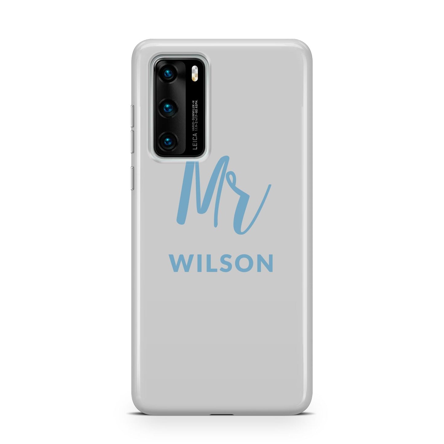 Personalised Mr Couple Huawei P40 Phone Case