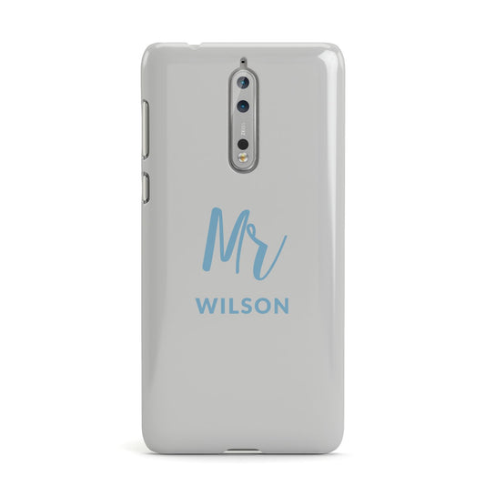 Personalised Mr Couple Nokia Case