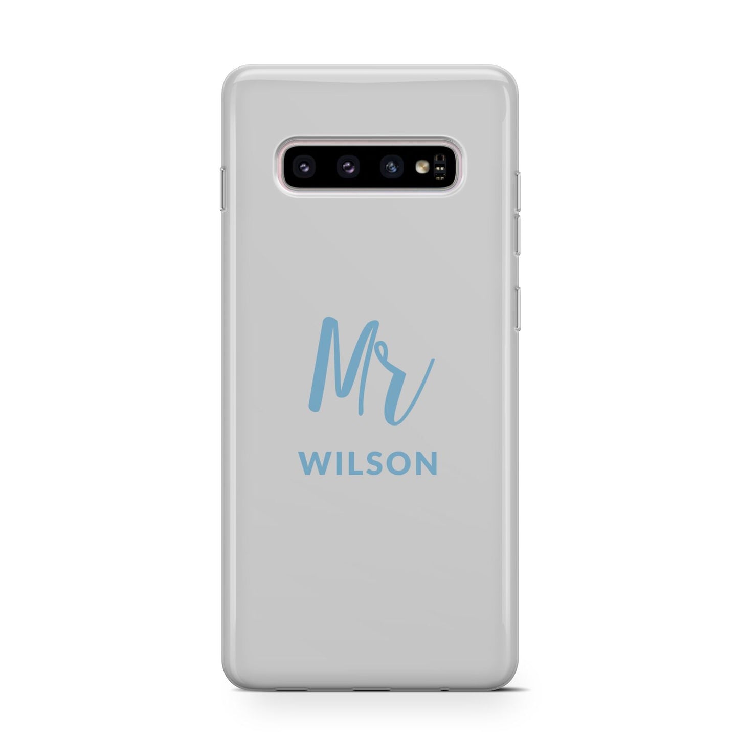 Personalised Mr Couple Protective Samsung Galaxy Case