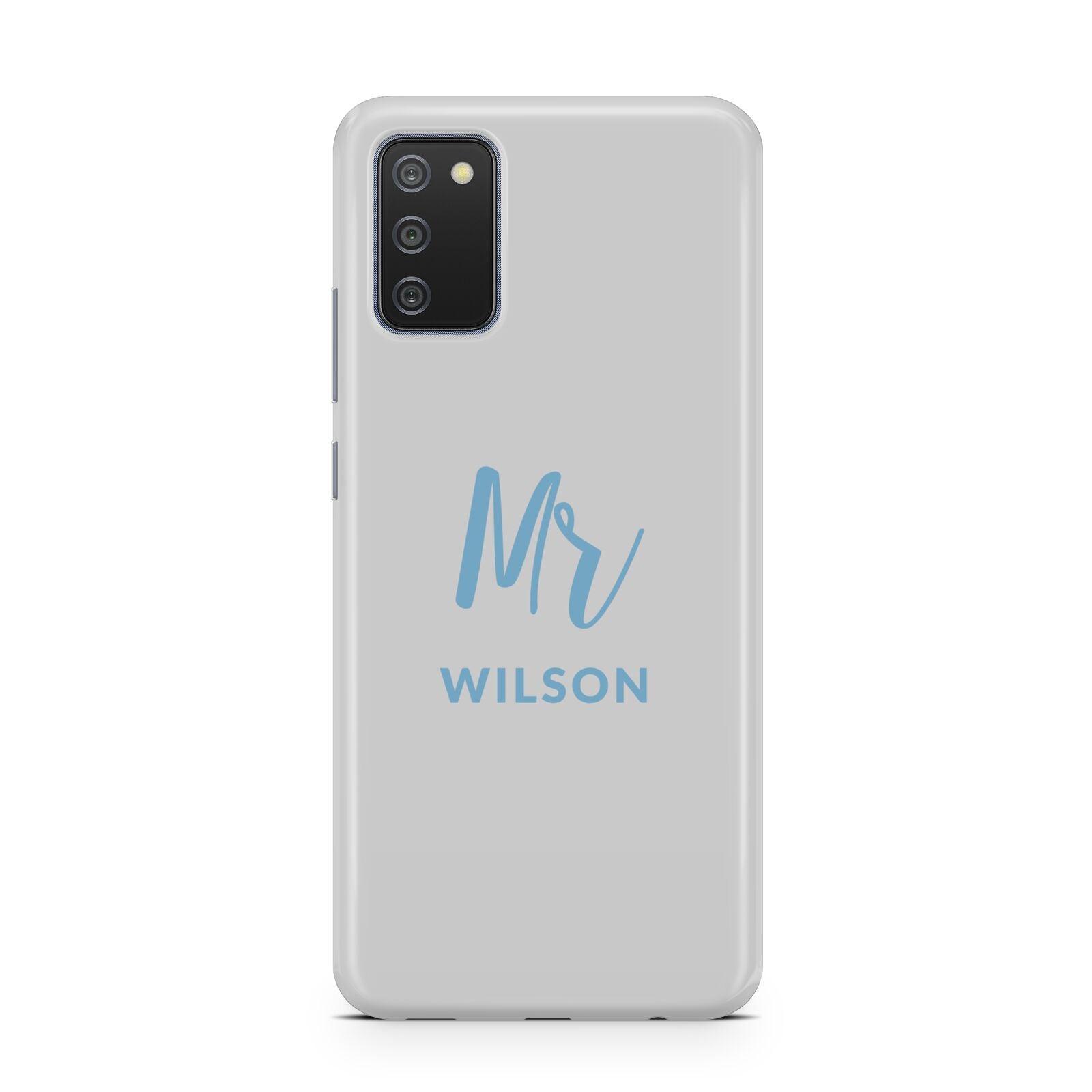 Personalised Mr Couple Samsung A02s Case