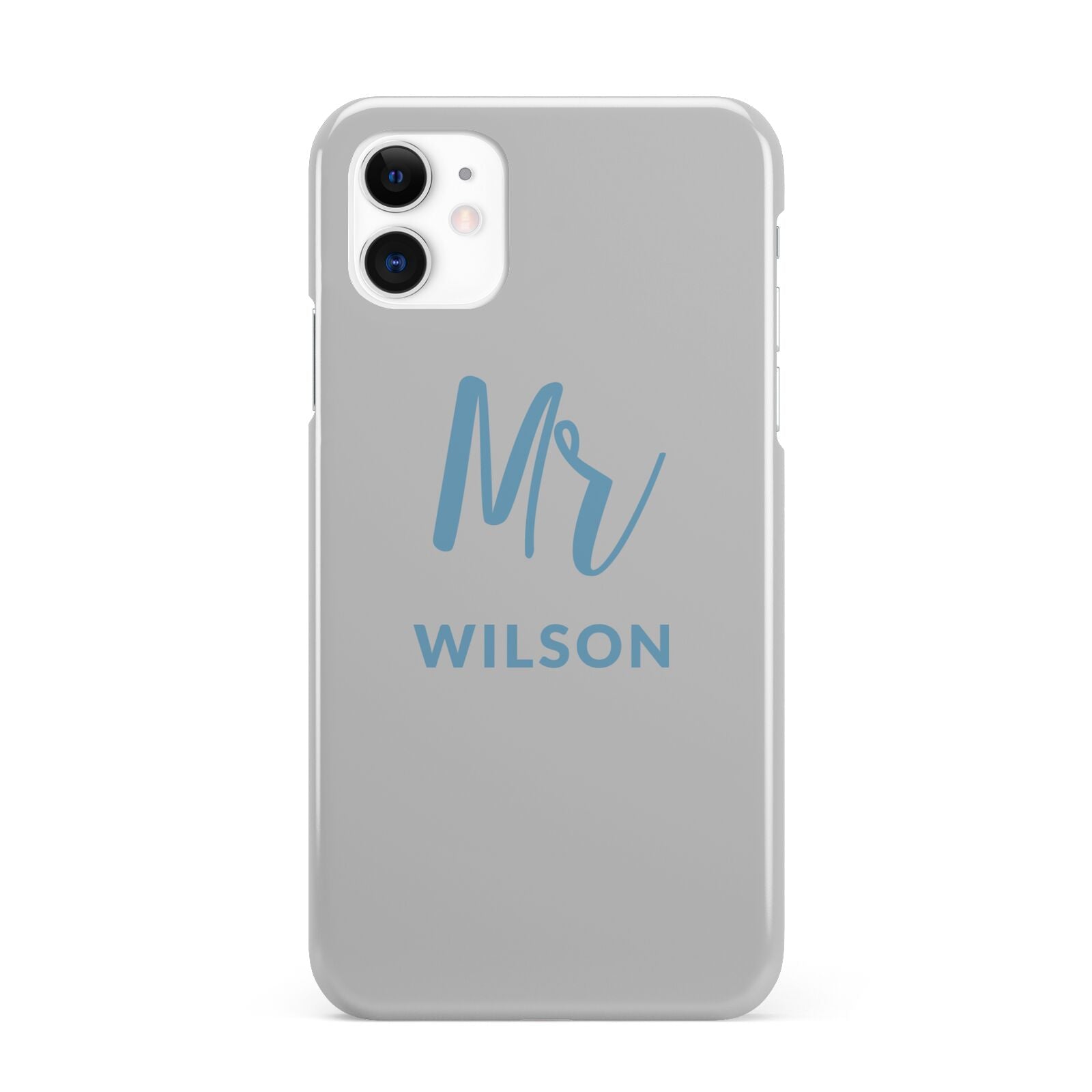 Personalised Mr Couple iPhone 11 3D Snap Case