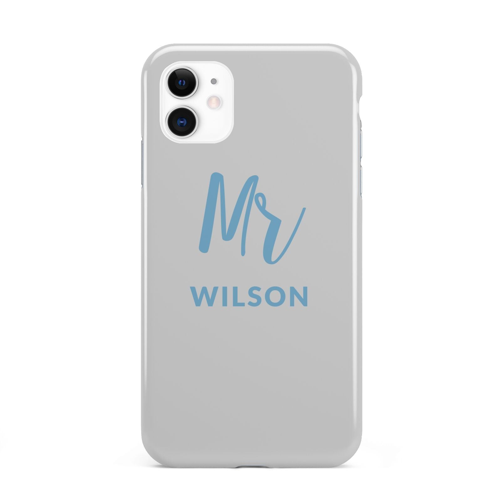 Personalised Mr Couple iPhone 11 3D Tough Case