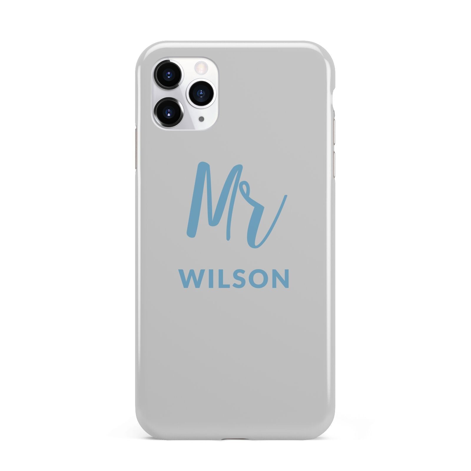 Personalised Mr Couple iPhone 11 Pro Max 3D Tough Case