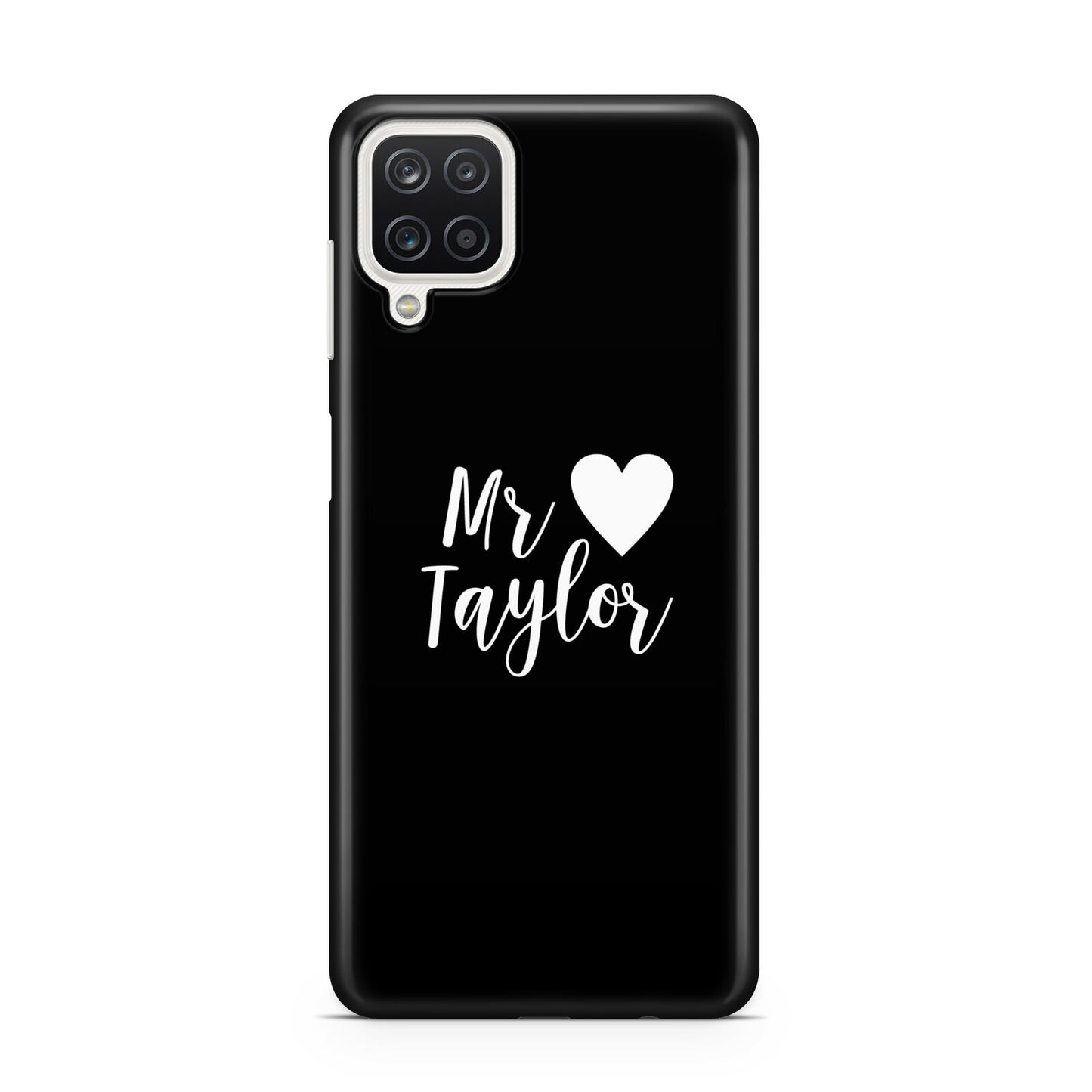 Personalised Mr Samsung A12 Case