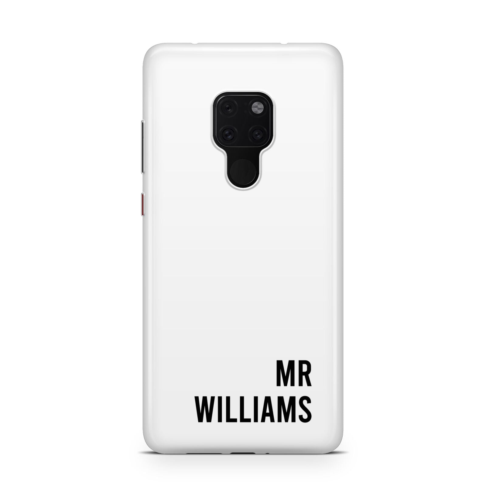 Personalised Mr Surname Huawei Mate 20 Phone Case