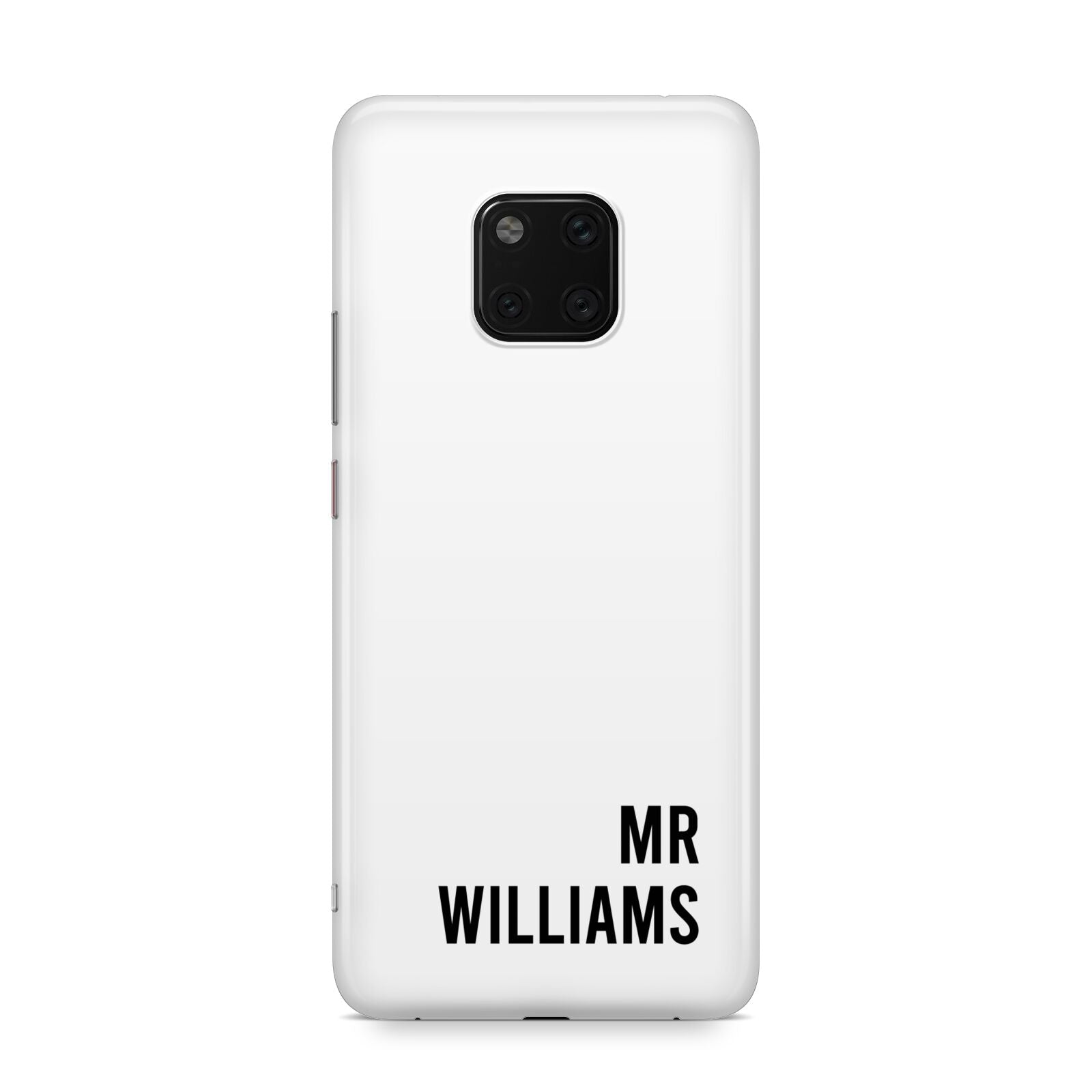 Personalised Mr Surname Huawei Mate 20 Pro Phone Case