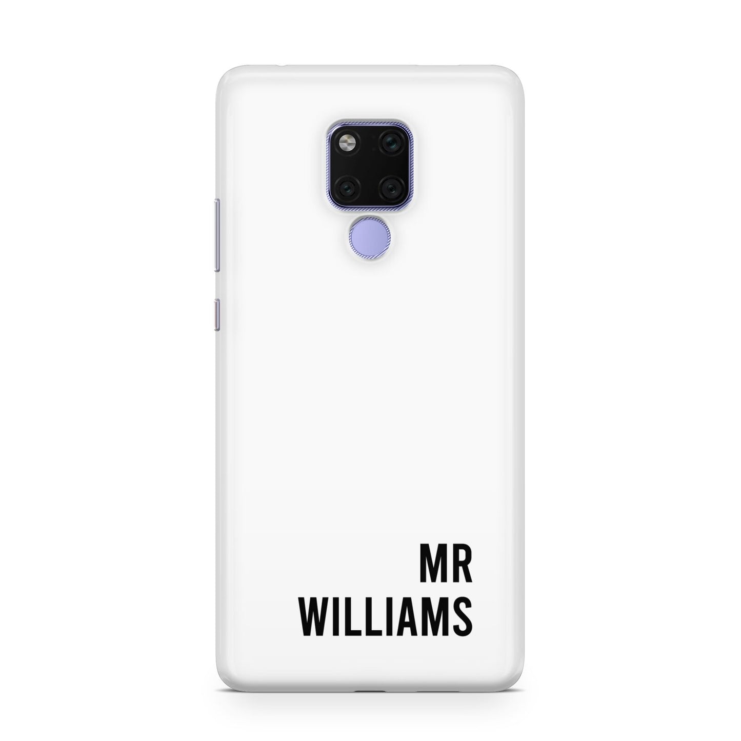 Personalised Mr Surname Huawei Mate 20X Phone Case