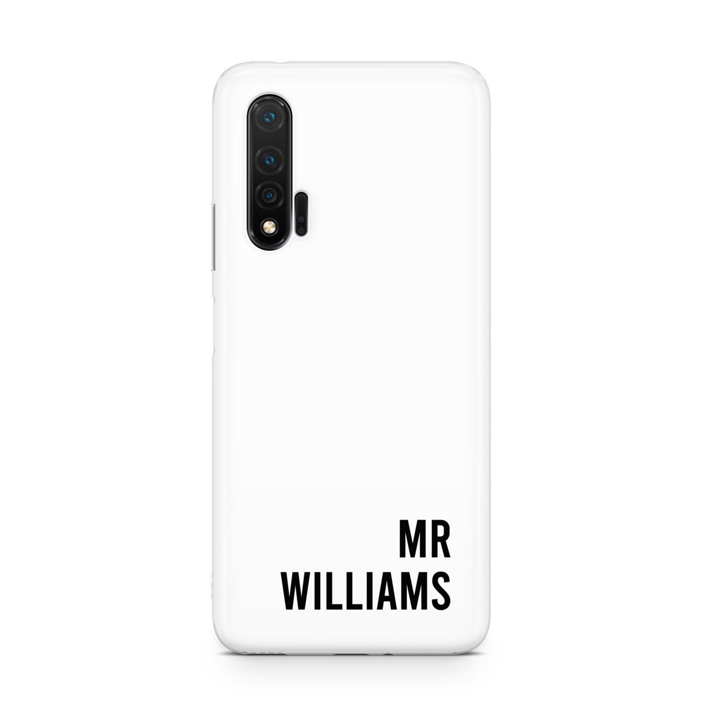 Personalised Mr Surname Huawei Nova 6 Phone Case