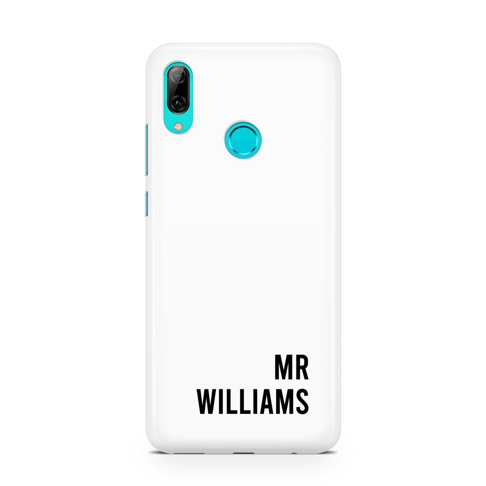 Personalised Mr Surname Huawei P Smart 2019 Case