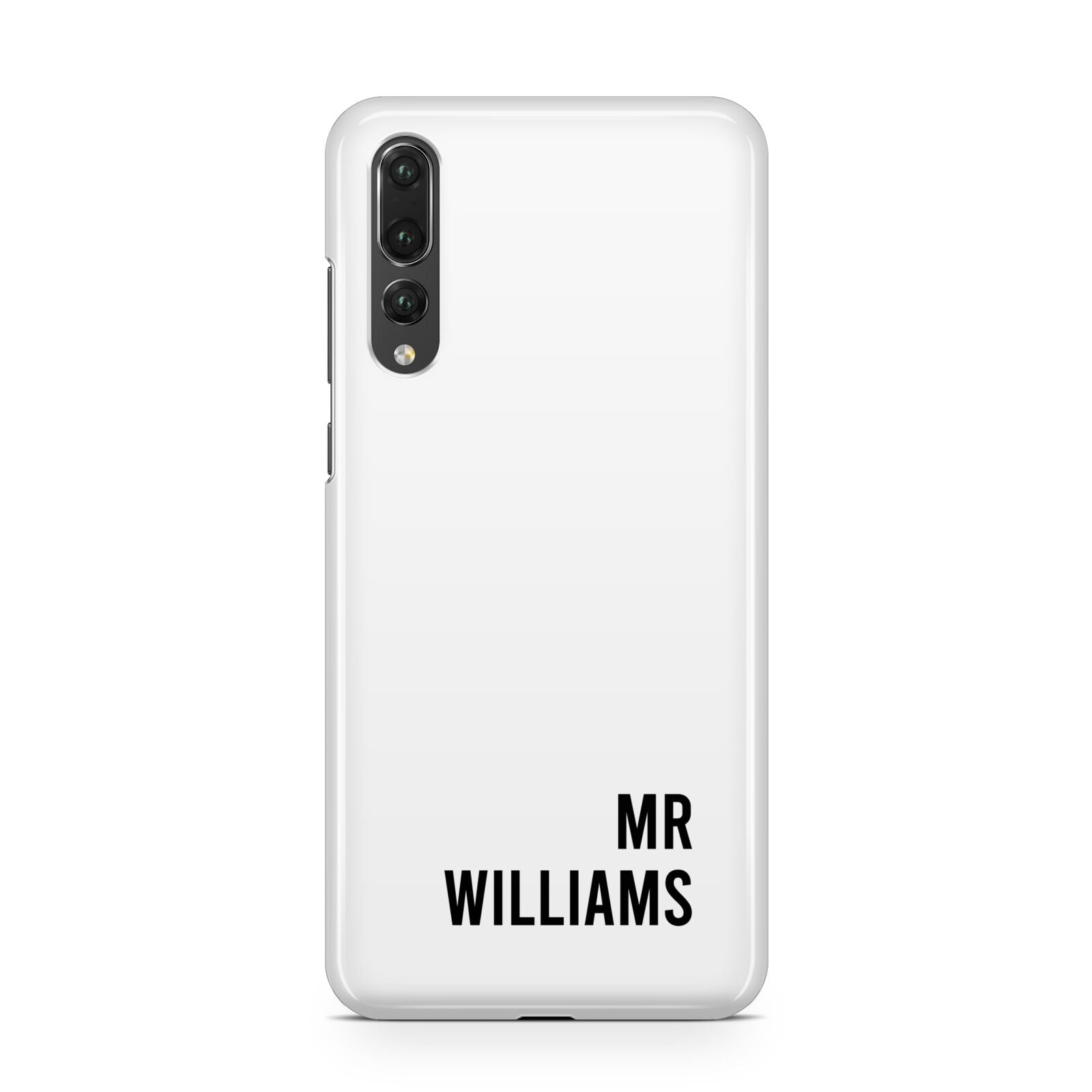 Personalised Mr Surname Huawei P20 Pro Phone Case