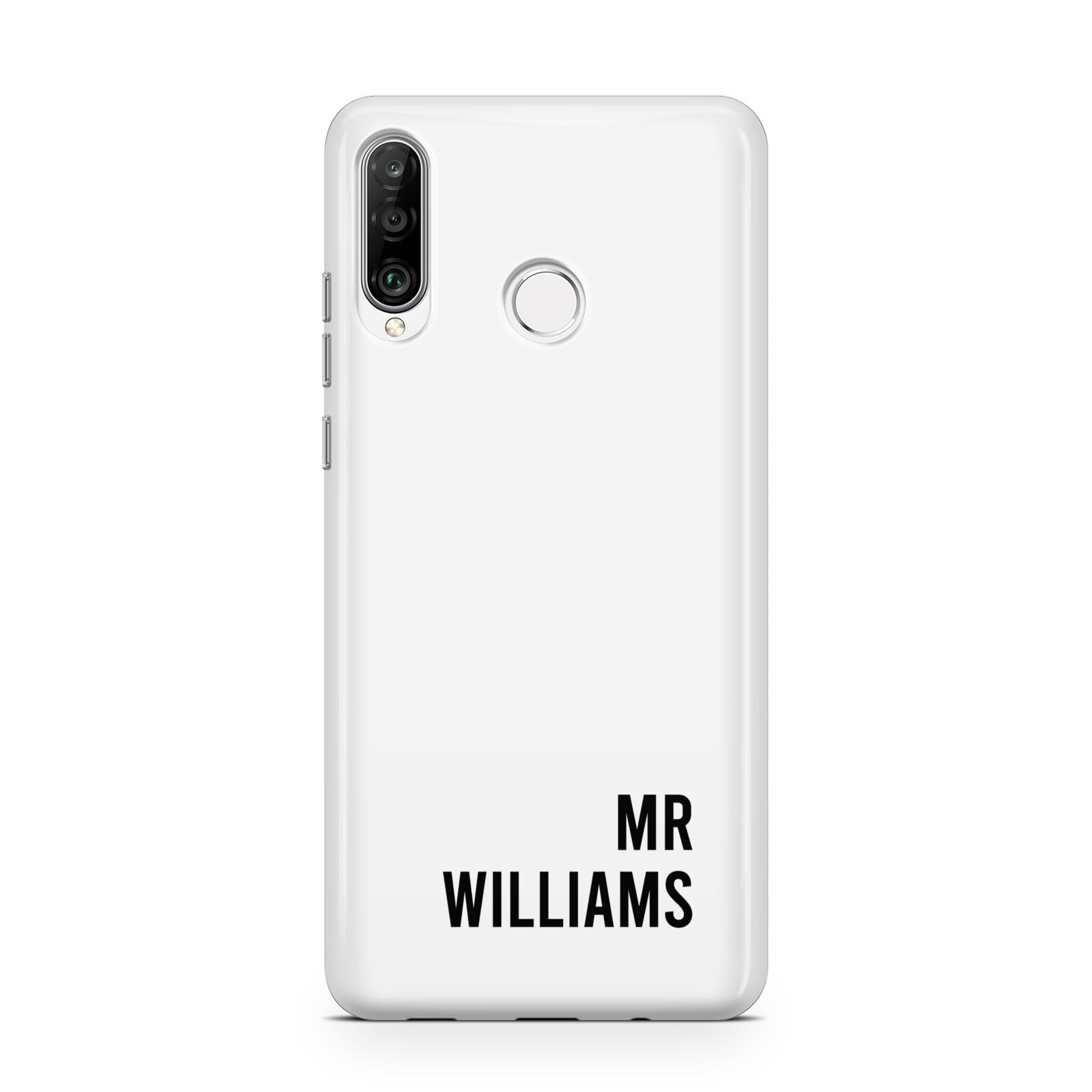 Personalised Mr Surname Huawei P30 Lite Phone Case