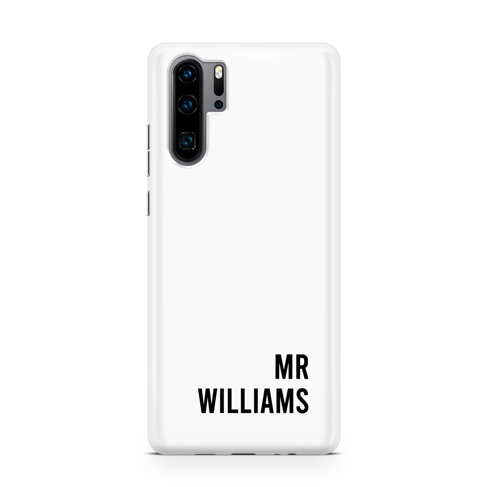 Personalised Mr Surname Huawei P30 Pro Phone Case