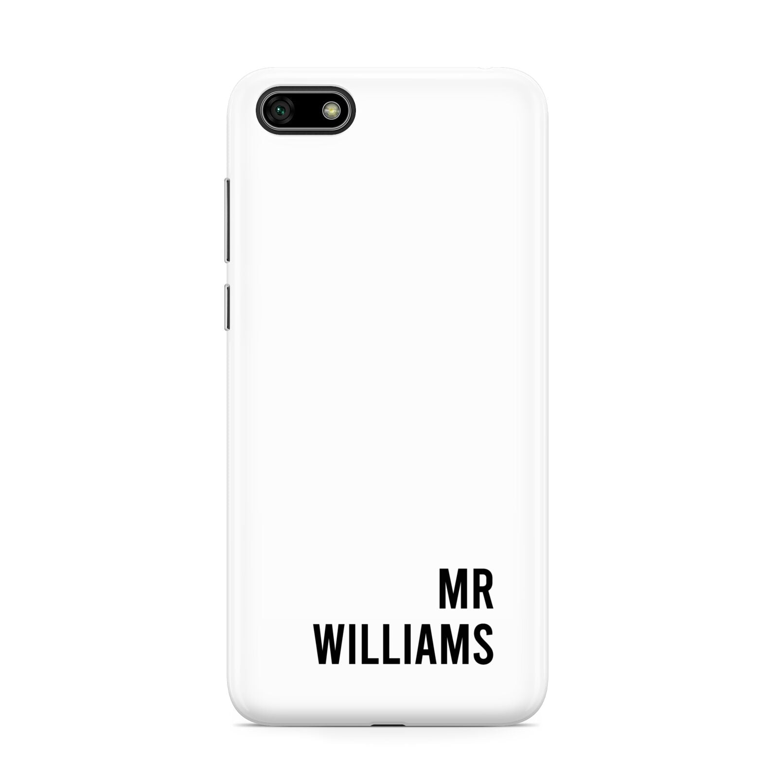 Personalised Mr Surname Huawei Y5 Prime 2018 Phone Case