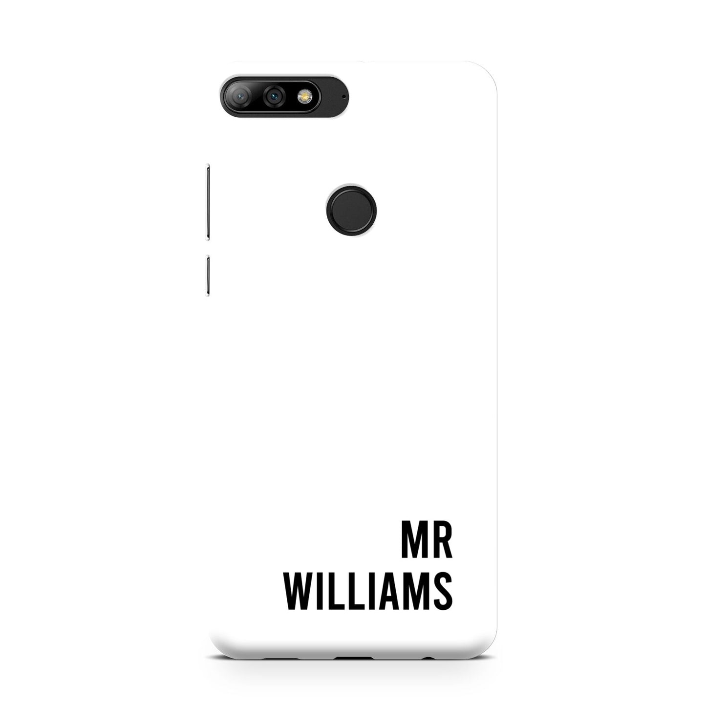 Personalised Mr Surname Huawei Y7 2018