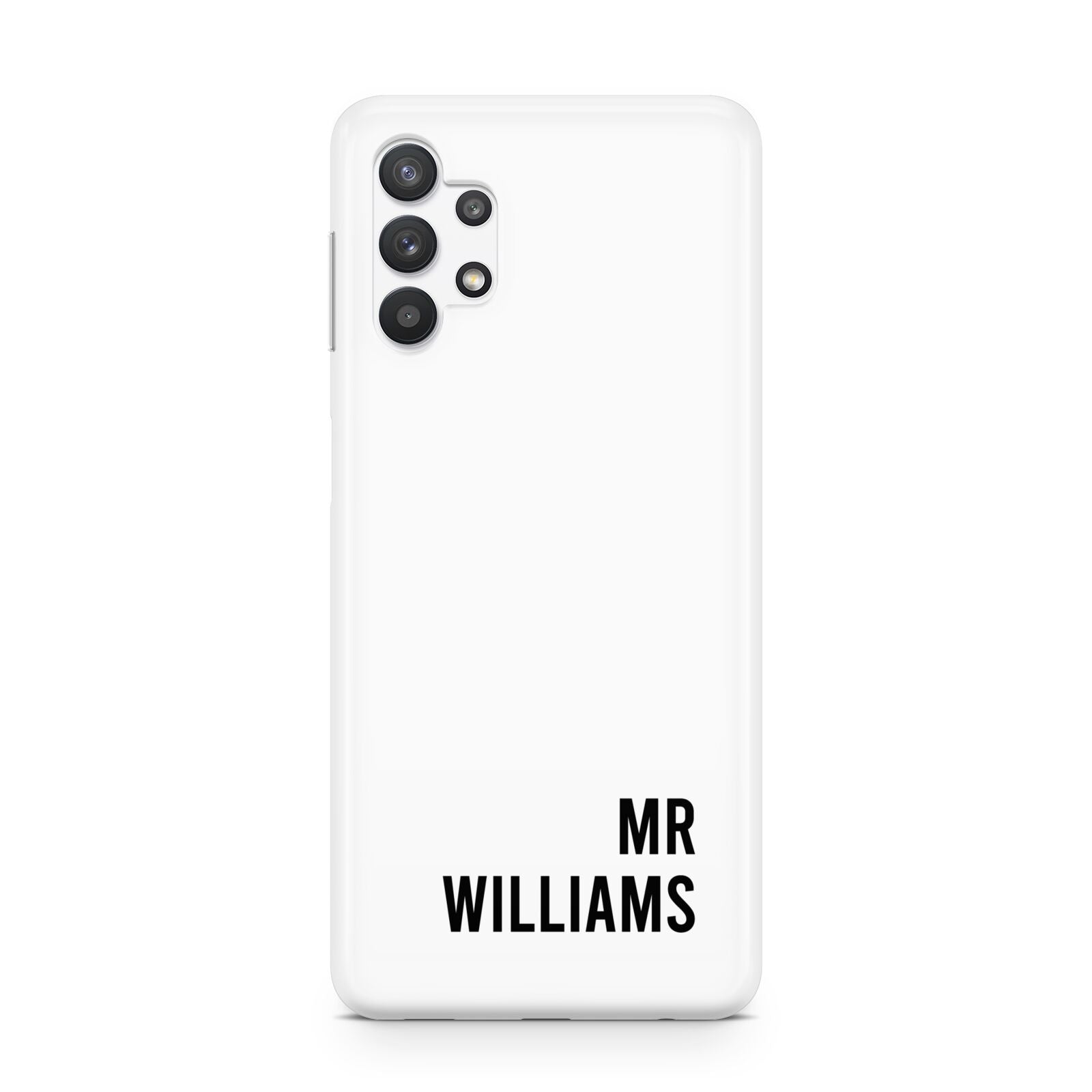 Personalised Mr Surname Samsung A32 5G Case