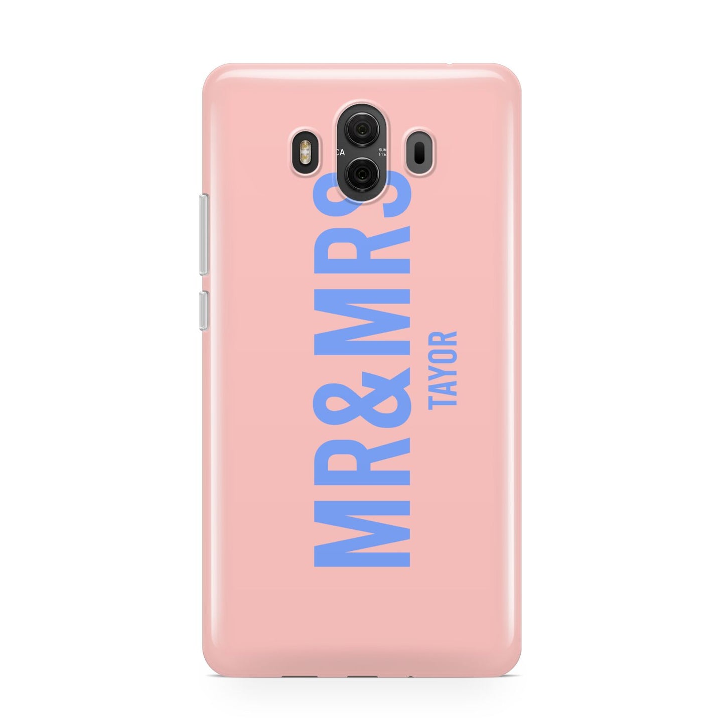 Personalised Mr and Mrs Huawei Mate 10 Protective Phone Case