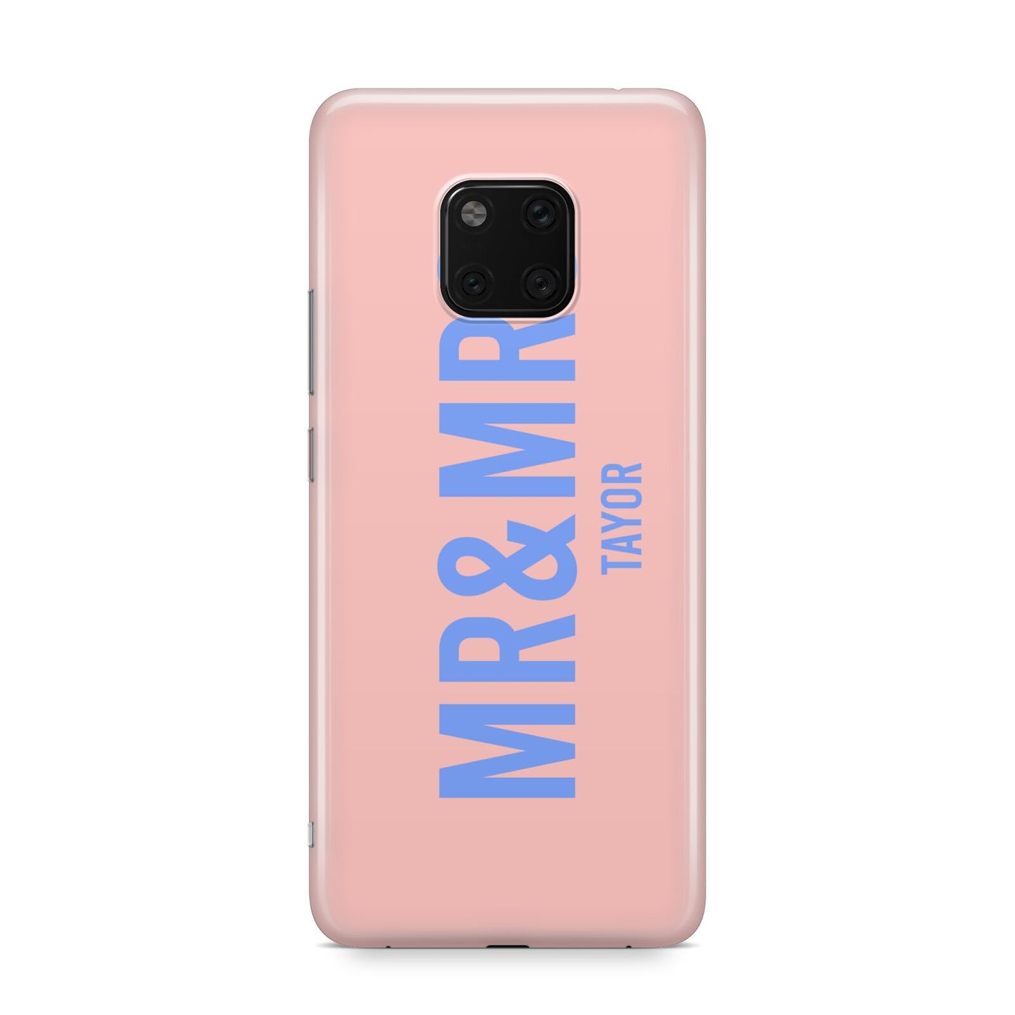 Personalised Mr and Mrs Huawei Mate 20 Pro Phone Case