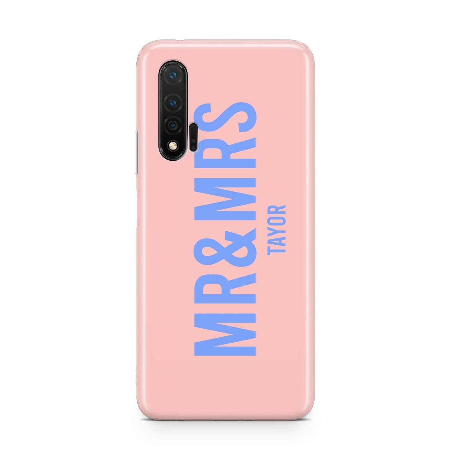 Personalised Mr and Mrs Huawei Nova 6 Phone Case