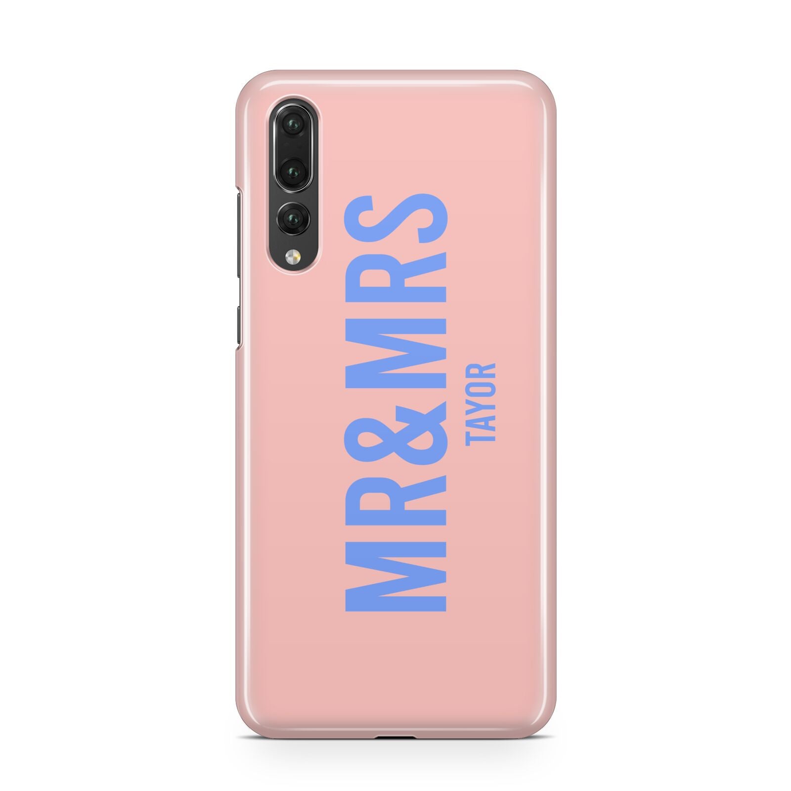 Personalised Mr and Mrs Huawei P20 Pro Phone Case