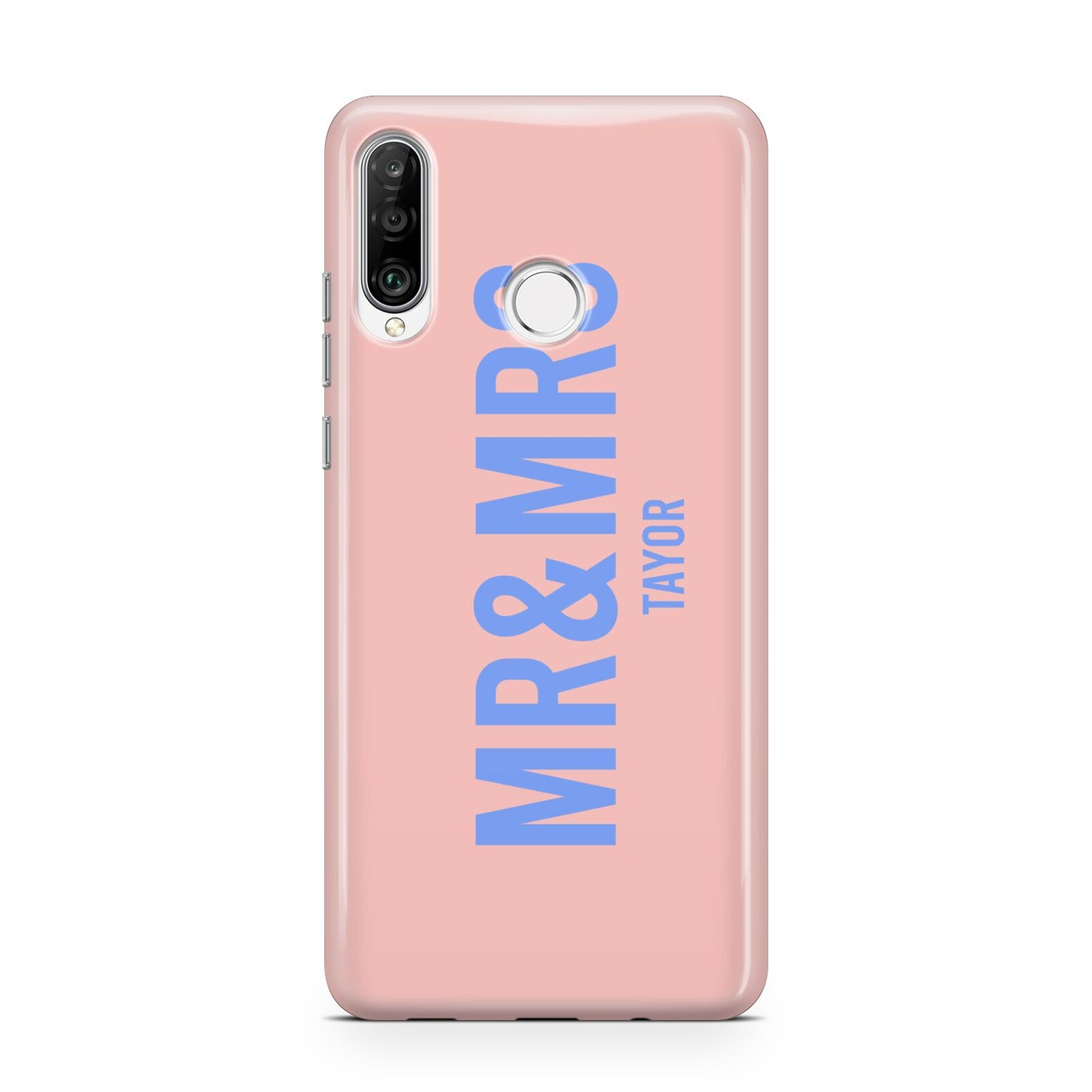 Personalised Mr and Mrs Huawei P30 Lite Phone Case