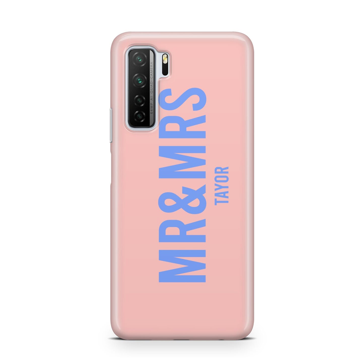 Personalised Mr and Mrs Huawei P40 Lite 5G Phone Case