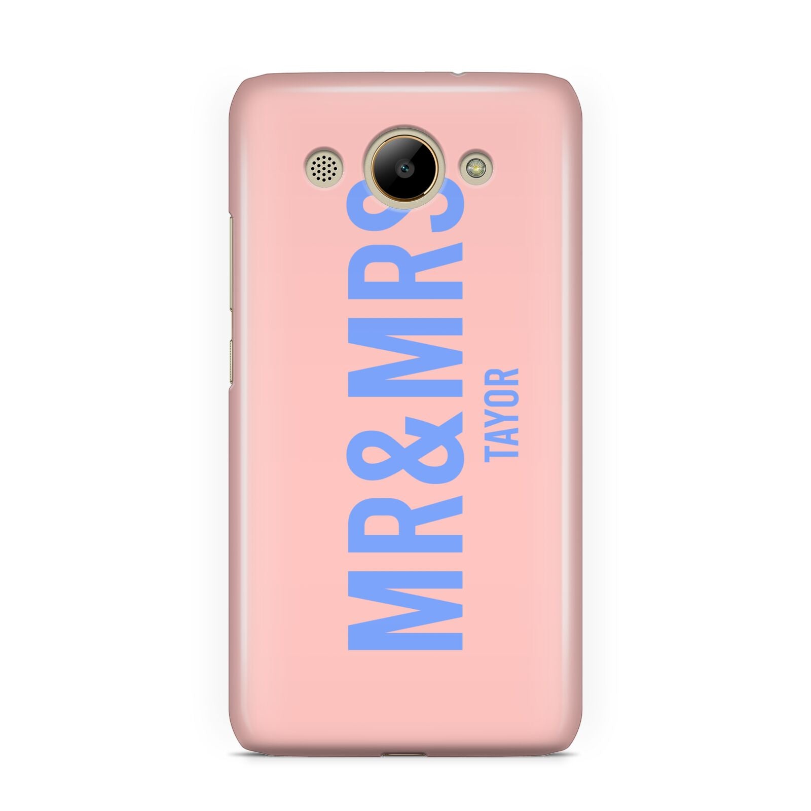 Personalised Mr and Mrs Huawei Y3 2017